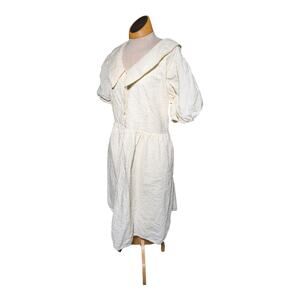 Roolee Cream Midi Dress